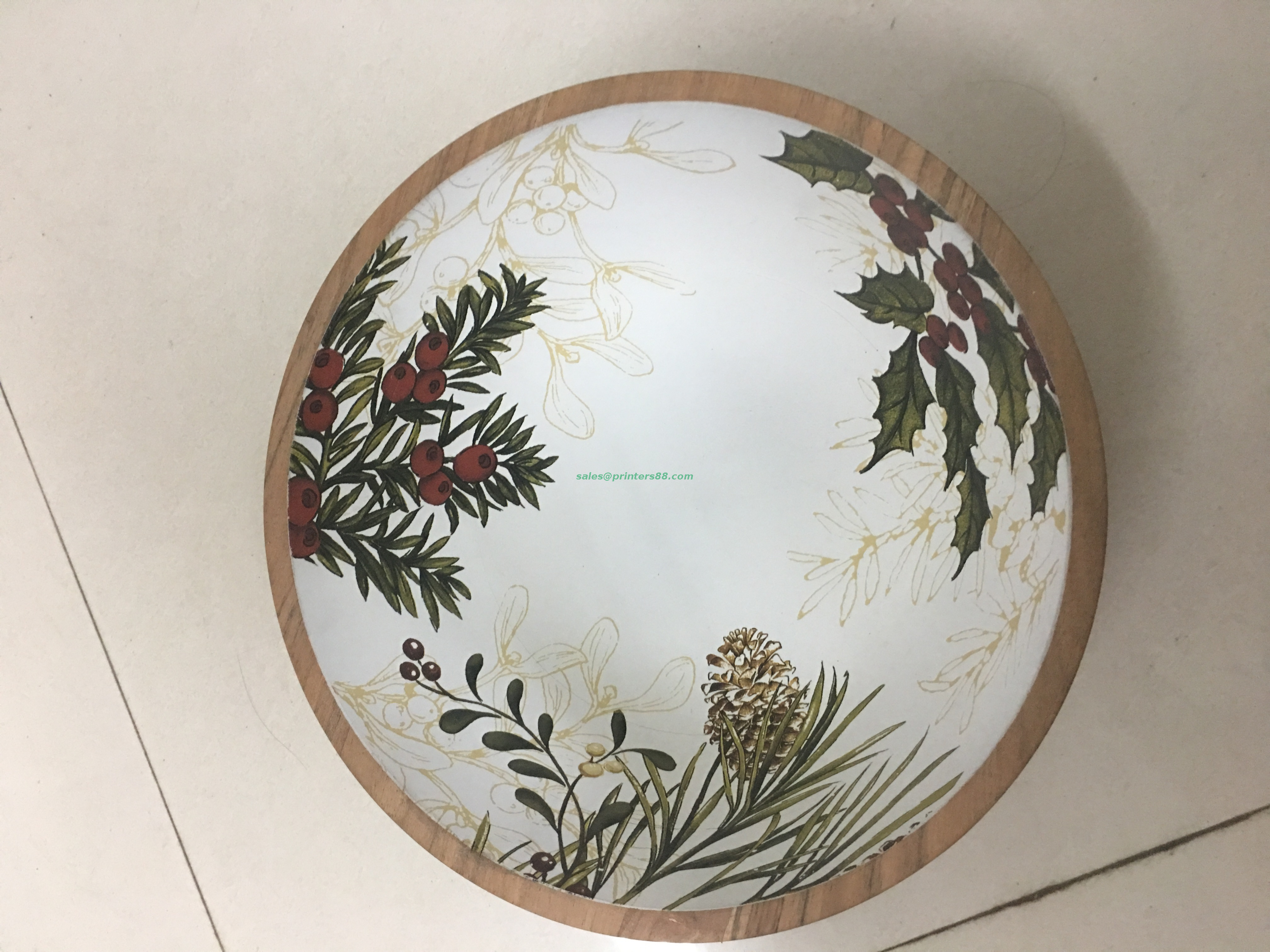 آلة طباعة وسادة أواني الطعام الخزفية بأربعة ألوان (HX-350-4P)