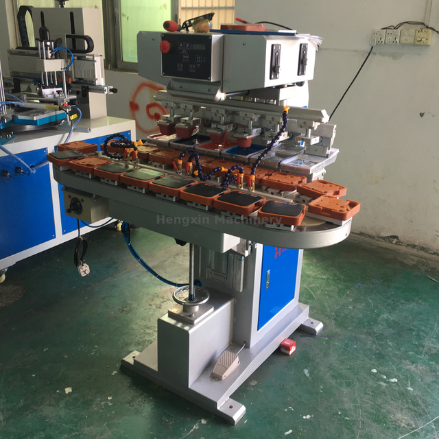 آلة طباعة الوسادة بستة ألوان (M6 / C)