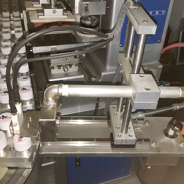 آلة طباعة وسادة أغطية الزجاجات الأوتوماتيكية (HX-PG4)