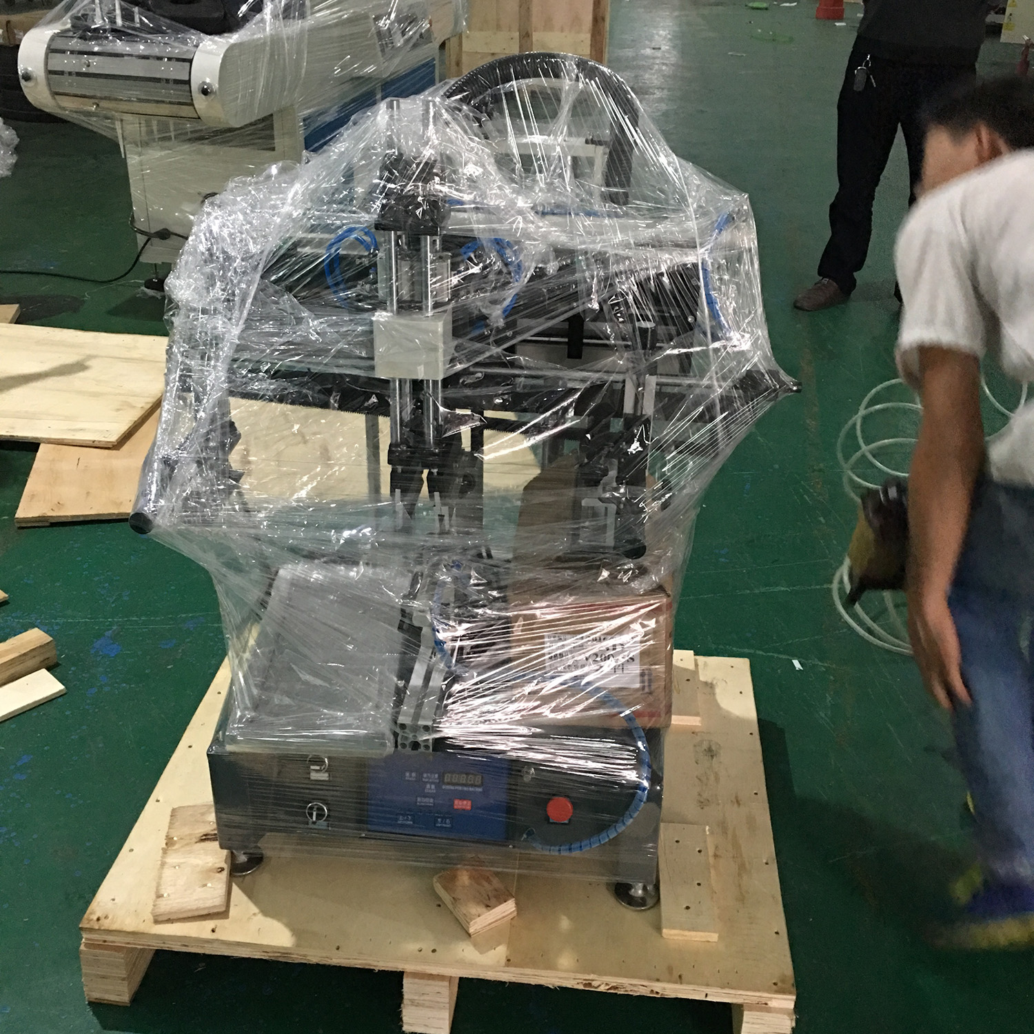 آلة طباعة الشاشة الحريرية المستديرة المنضدية (HX-2030Q)