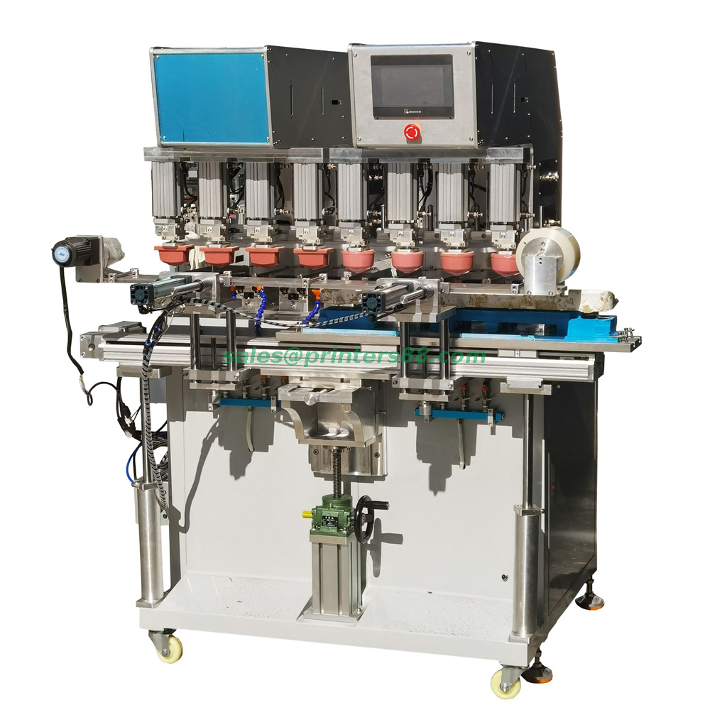 آلة طباعة الوسادة CNC للوحة التحكم بالغسالة