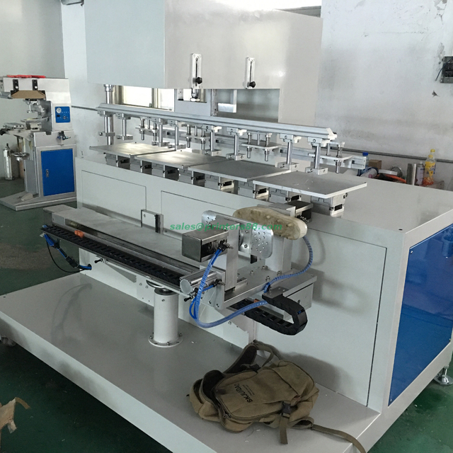 طابعة الوسادات بأربعة ألوان لنعل الحذاء (M4-XT)