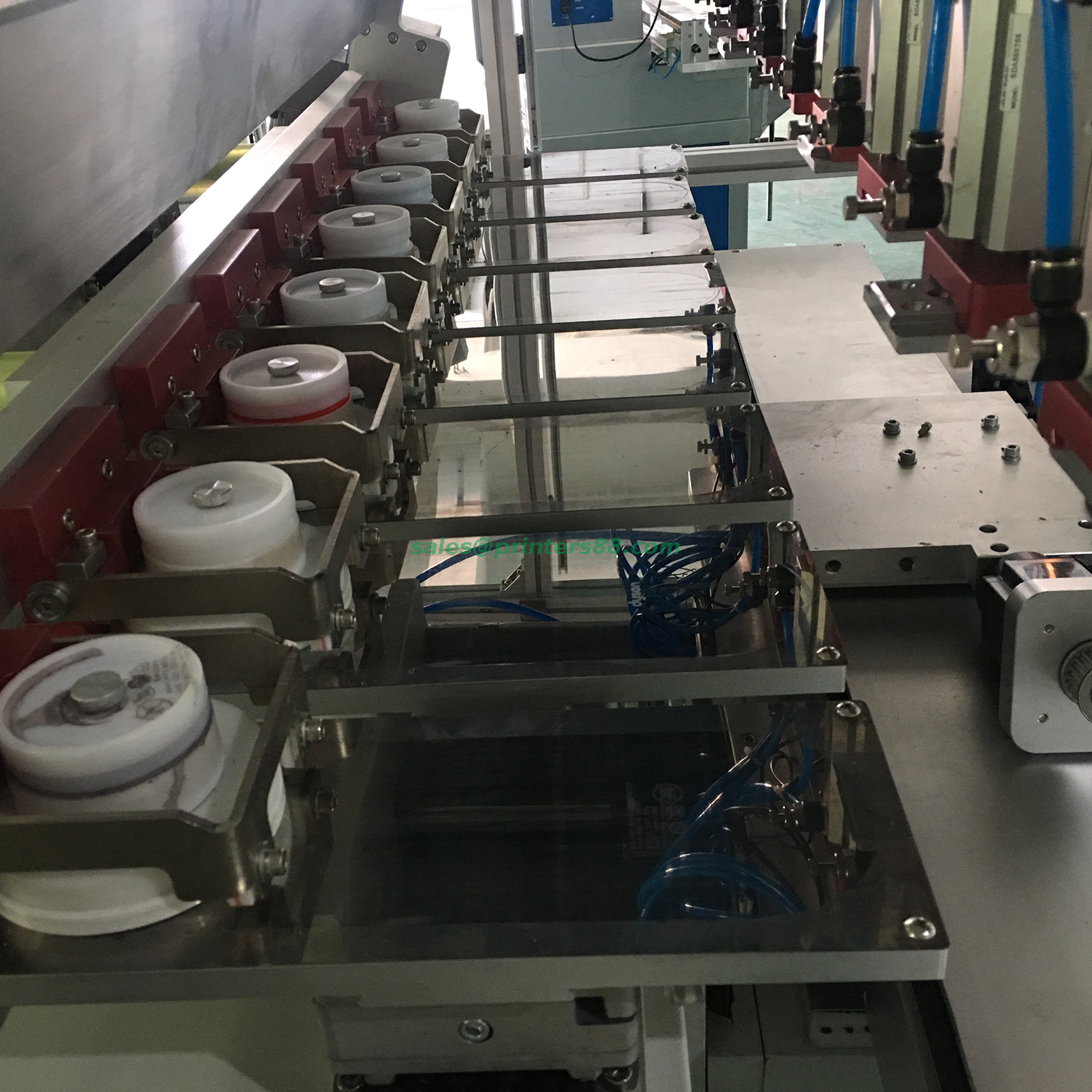 طابعة الوسادة CNC ذات ثمانية ألوان (HX-M8 / S-T1)
