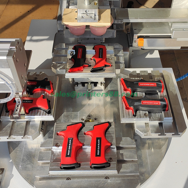 طابعة الوسادة التلقائية لمقبض البندقية (HX-500RJ / 4-P)