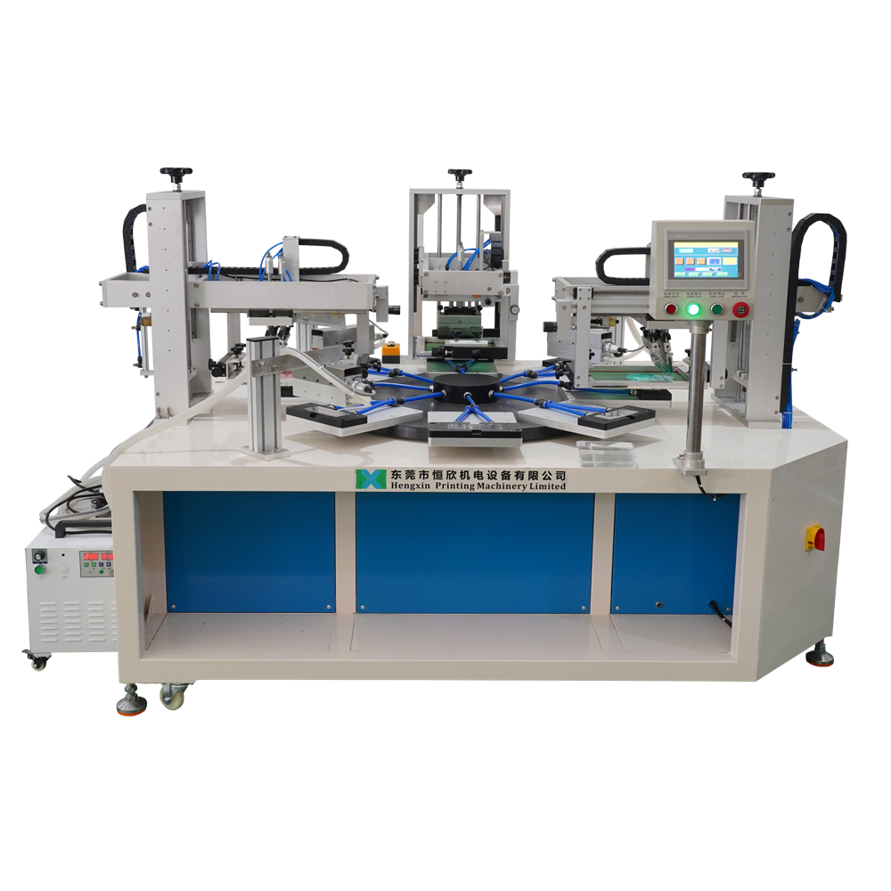 3 色 平面 丝印 机