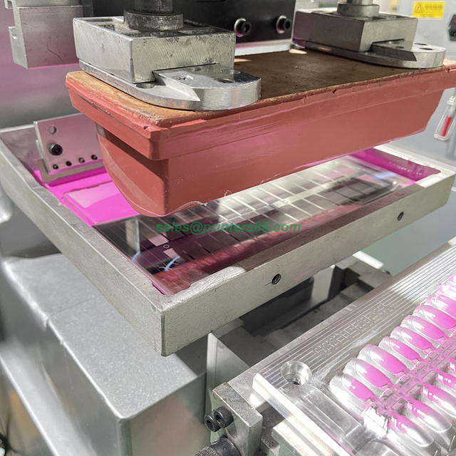 آلة طباعة الوسادة للأظافر التجميلية