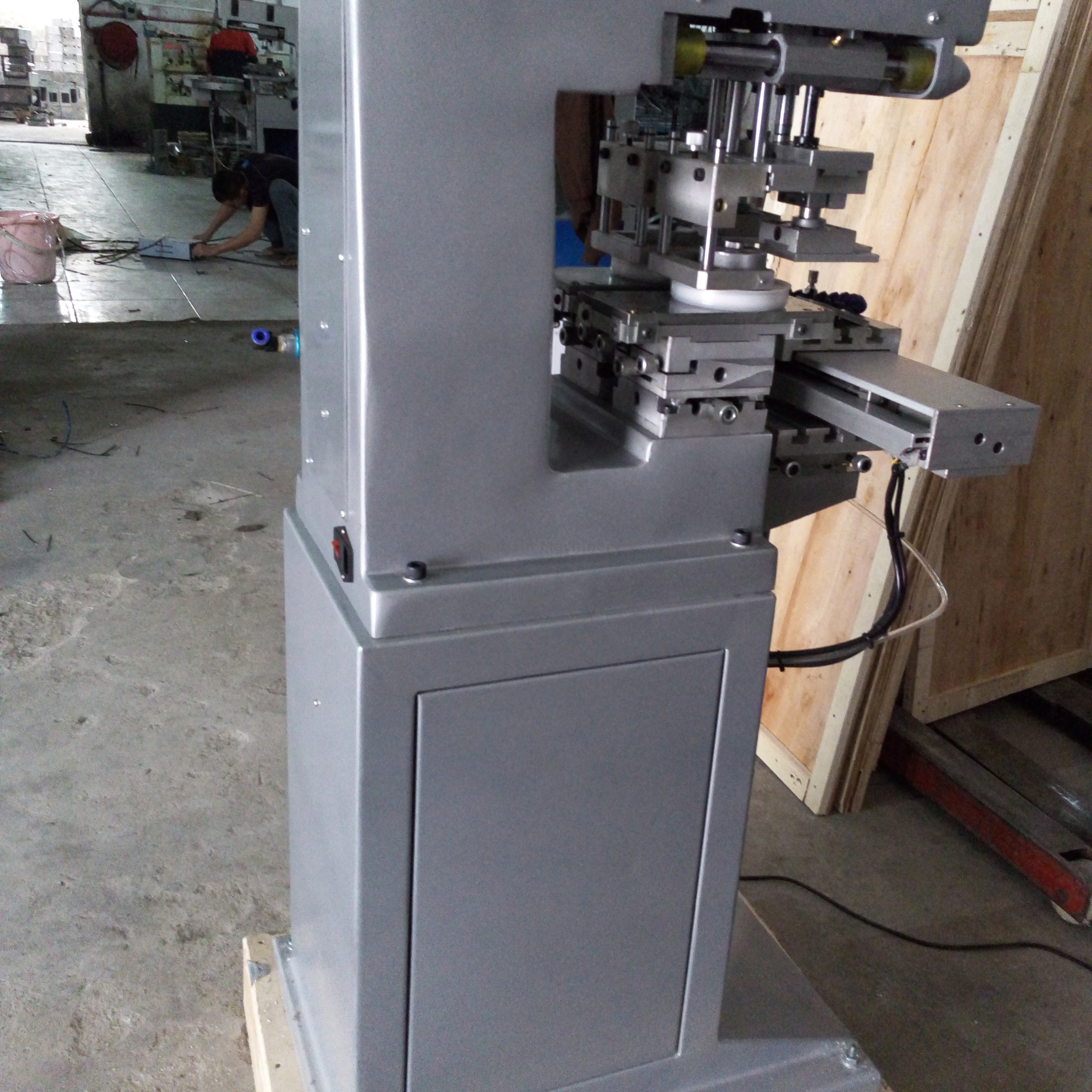 آلة طباعة الوسادة بالحبر بلونين (MINI2 / SK)