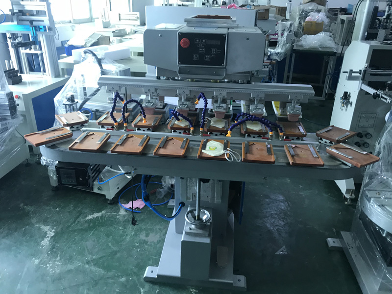 KN95 آلة طباعة الوسادة بستة ألوان