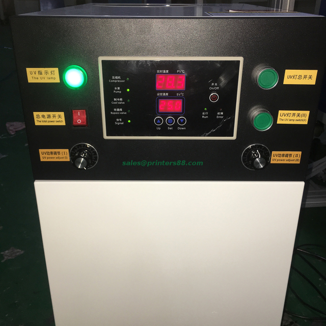 طابعة شاشة LED UV أوتوماتيكية بمسطرة بلاستيكية (HX-X5CJJ-LED)