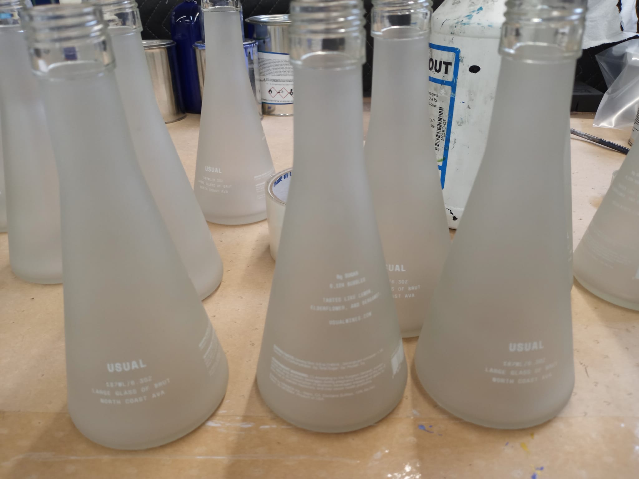 طابعة الشاشة الحريرية Erlenmeyer Flask